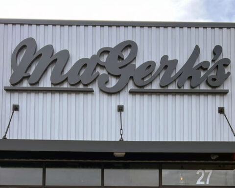 MaGerk's Langhorne exterior at Summit Square Shopping Center - Langhorne PA