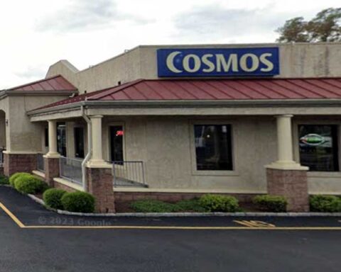 Cosmos Restaurant and Bar modern exterior on Trenton Road - Fairless Hills PA