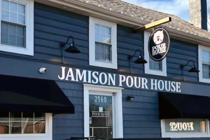 Exterior of Jamison Pour House on York Road near Warrington