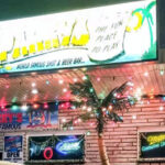 Sparky's World Famous tropical-themed dive bar exterior - Levittown PA