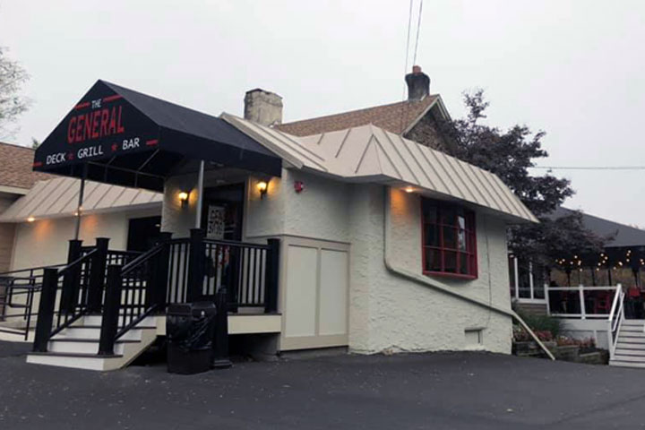 The General Deck & Grill exterior on 2nd Street Pike - Southampton PA