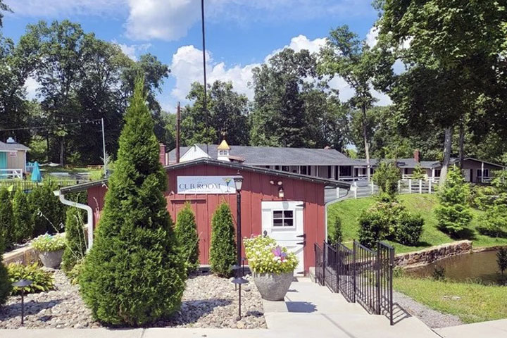 The Cub Room exterior at New Hope Lodge - New Hope PA