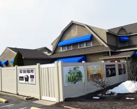 The West End building exterior at 750 N West End Blvd - Quakertown PA