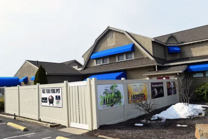The West End building exterior at 750 N West End Blvd - Quakertown PA